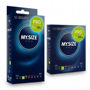 MY.SIZE Pro Condoms – Ultra Thin, Perfect Fit for Comfort & Safety